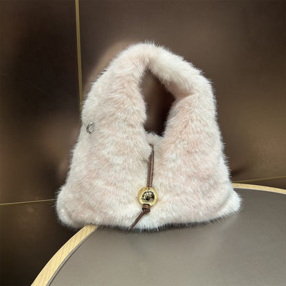 Cute Furry Tote Fluffy Crossbody Bag