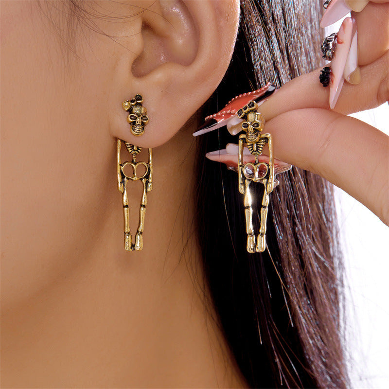 Halloween Funny Ghost Dangle Drop Earrings