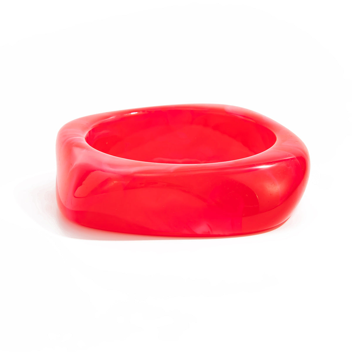 Geometric Acrylic Bangle Bracelet Trendy Ins Style For Women