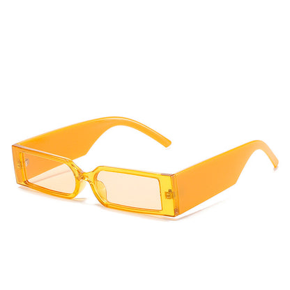 Trendy Rectangular Sunglasses for Women Fashionable Hip Hop Shades