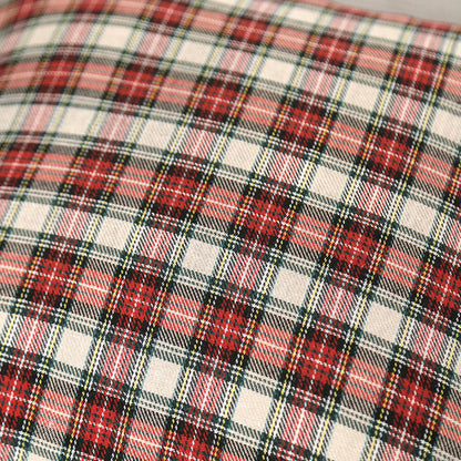 Vintage Christmas Plaid Throw Pillow Covers