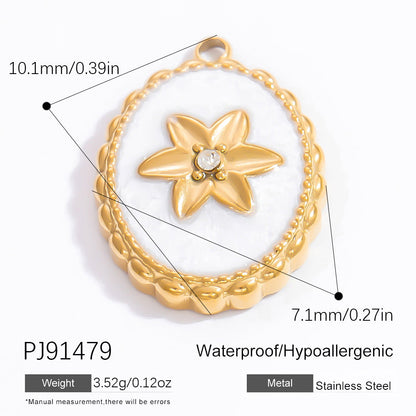 Minimalist DIY Jewelry Accessories Stainless Steel Necklace Pendant