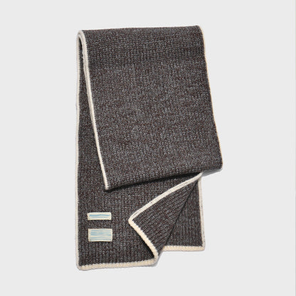 Elegant Thick Knit Solid Winter Warm Scarf