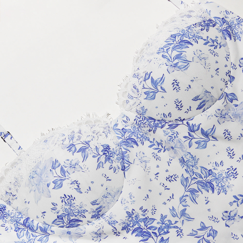 Floral Slim Backless Split Spaghetti Midi Dress