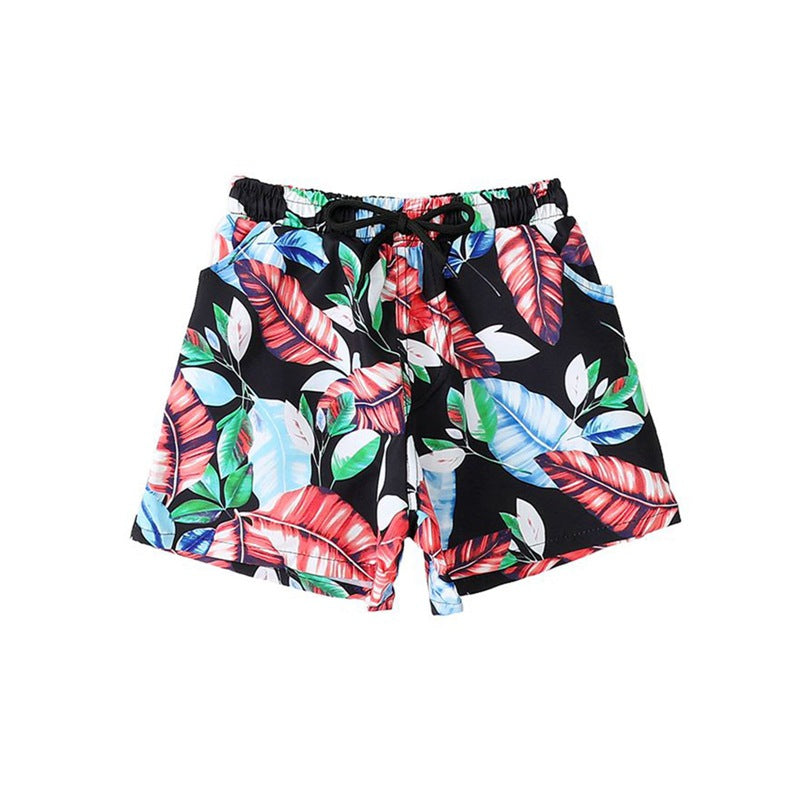Kids Swimwear Boys Swim Trunks Beach Shorts Quick-Dry Swimsuit
