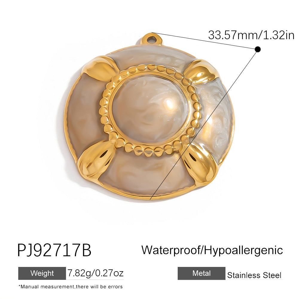 DIY 18K Gold Plated Stainless Steel Jewelry Accessories for Bracelets and Necklaces