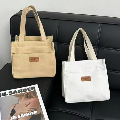 Minimalist Canvas Tote Bag Casual & Stylish
