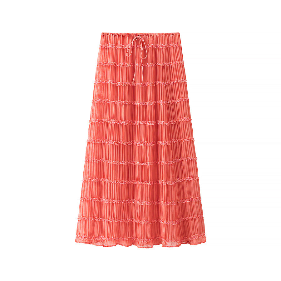 Sexy Ruched Cami Top and Skirt Sets
