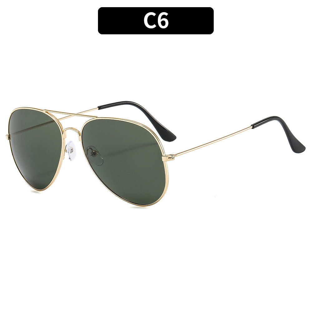 Classic Retro UV400 Men's Sunglasses with Metal Frames