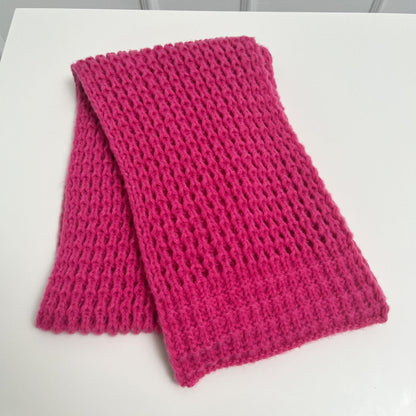 Solid Color Simple Soft Knit Scarve