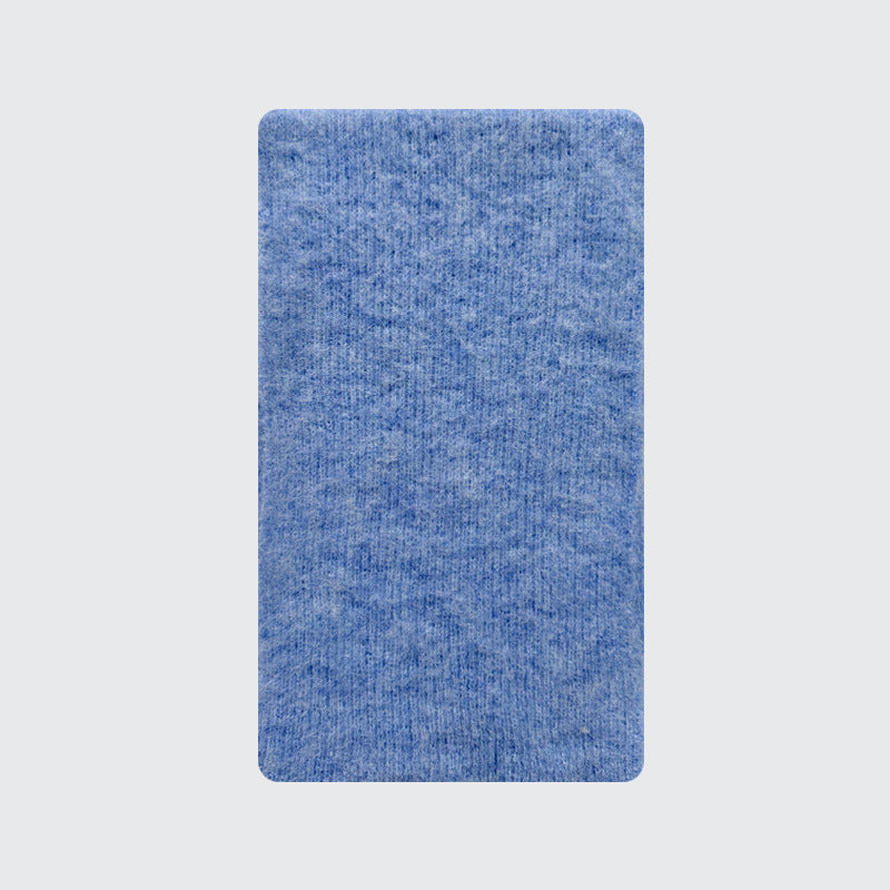 Solid Color Alpaca Wool Blend Scarf for Women