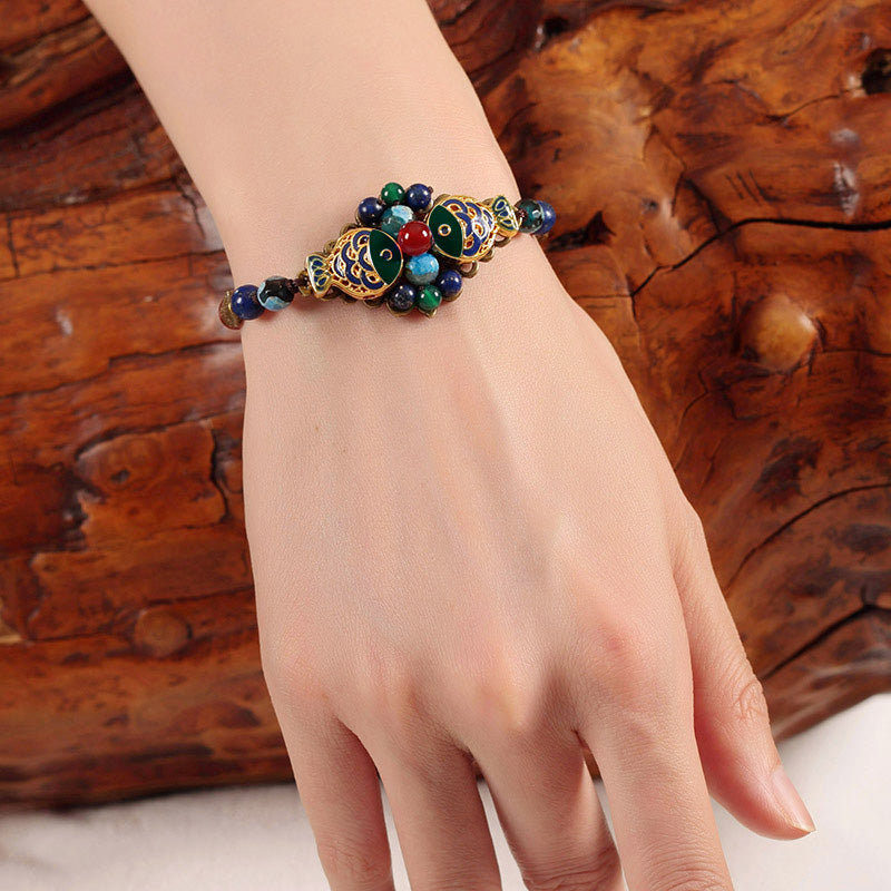 Ancient Tibetan Style Bracelet Retro Ethnic Decorations Jewelry