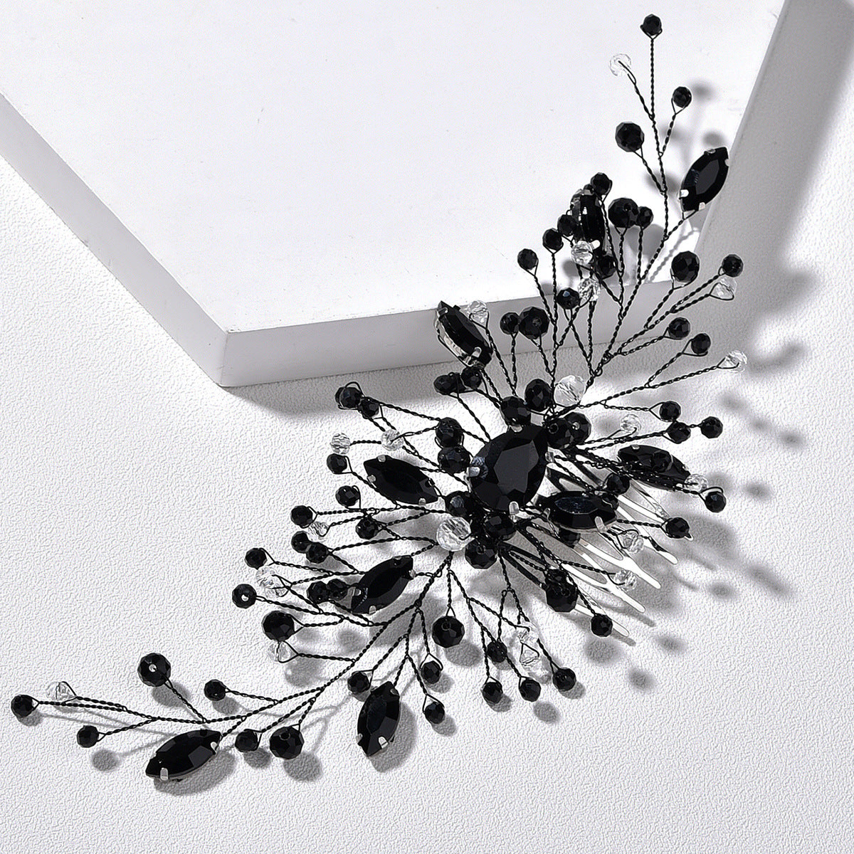 Bridal Wedding Hair Accessories Handmade Rhinestone Hair Comb