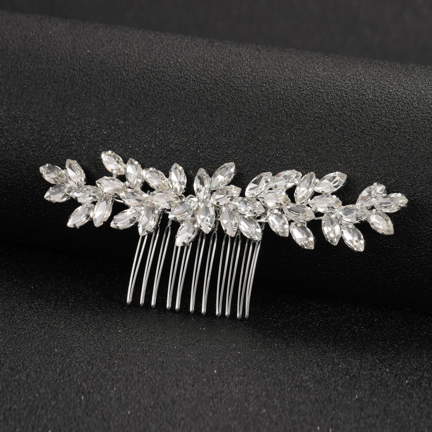 Bridal Wedding Long Hair Comb Side Hairpiece Hair Accessory