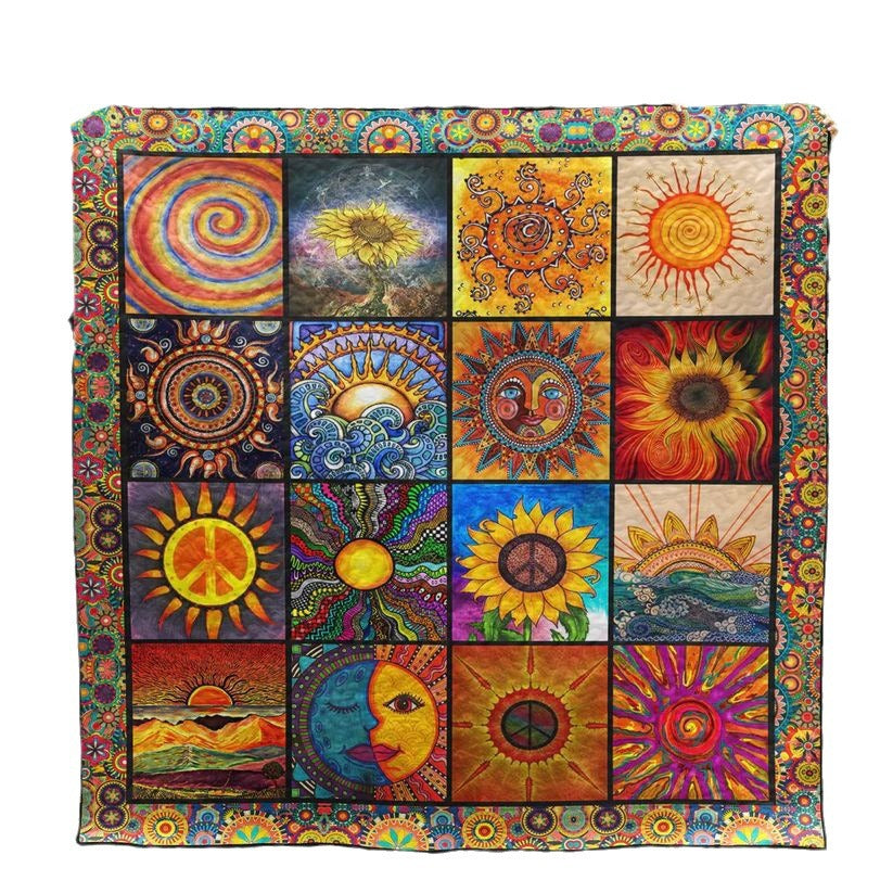 Flannel Air Conditioner Blanket Blanket Digital Printing Double-Sided Fleece Blanket