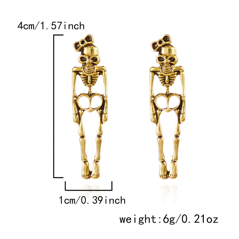 Halloween Funny Ghost Dangle Drop Earrings
