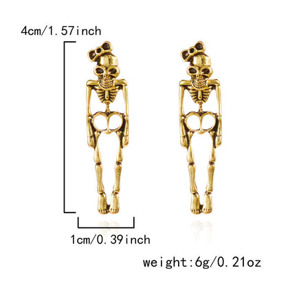 Halloween Funny Ghost Dangle Drop Earrings
