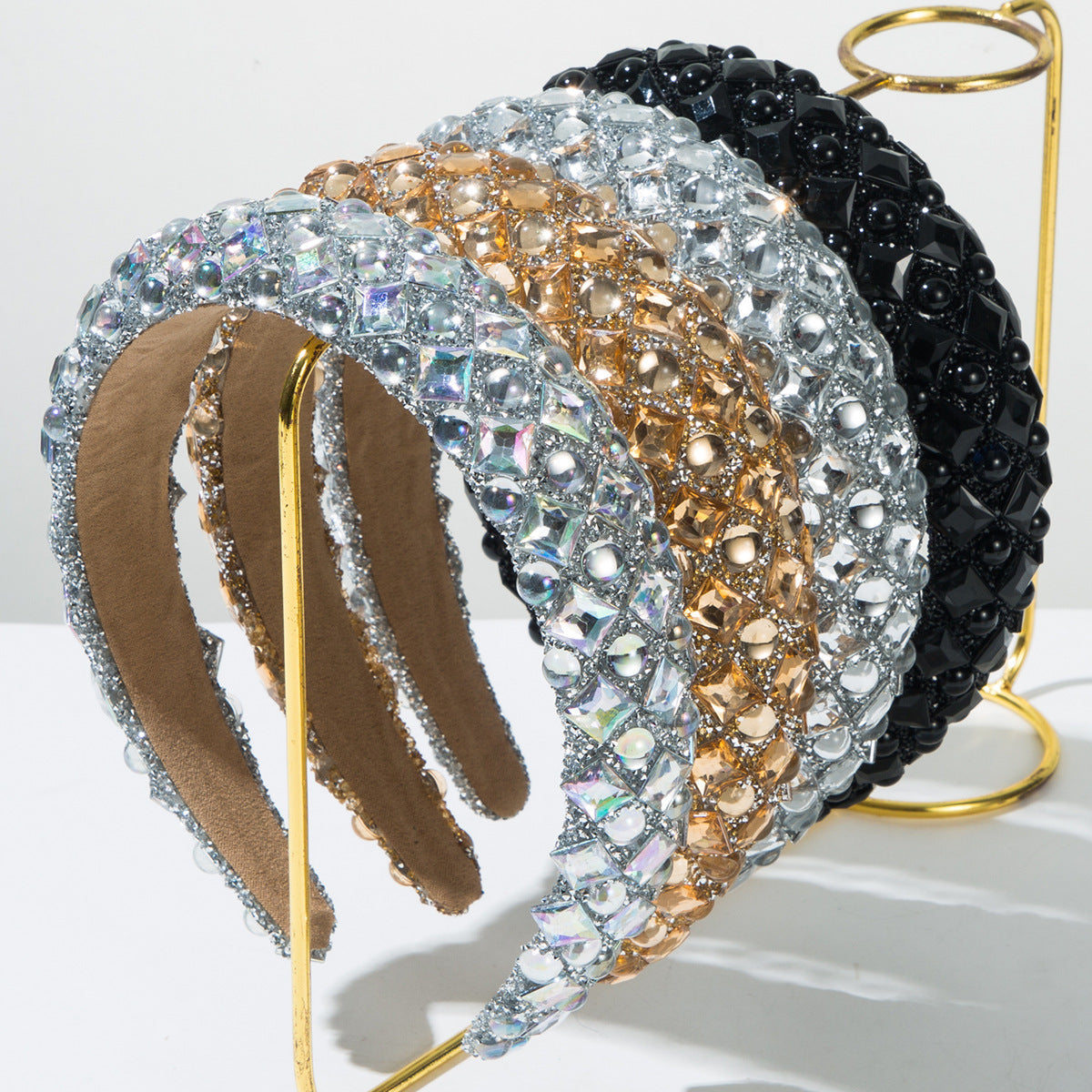 Trendy Resin Pearl Headband Elegant Hair Accessory