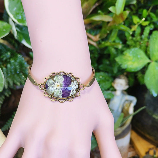 Flower-Inspired Handmade Vintage Floral Jewelry Set