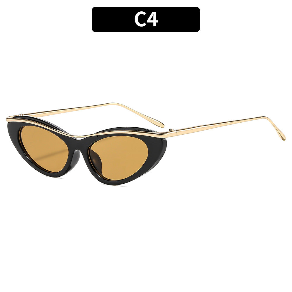 Cat Eye Sunglasses Stylish UV400 Protection for Outdoor Activities