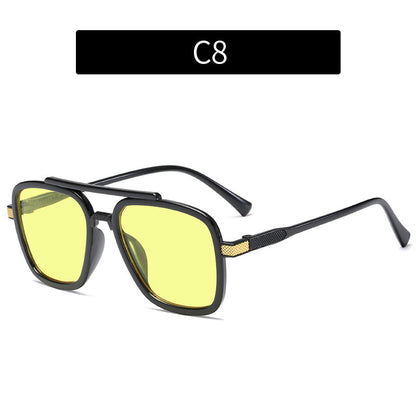 Trendy Color-Changing Sunglasses with Full Frame