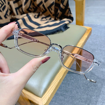 Trendy Square Sunglasses With UV400 Protection