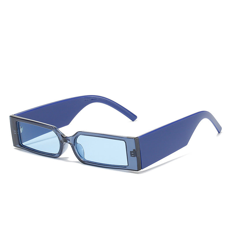 Trendy Rectangular Sunglasses for Women Fashionable Hip Hop Shades