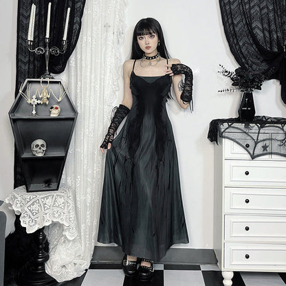 Sexy Butterfly Print A-Line Dress For Women