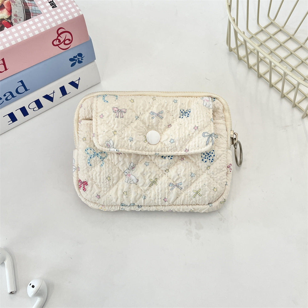 Cute Print Mini Card Cases Wallets