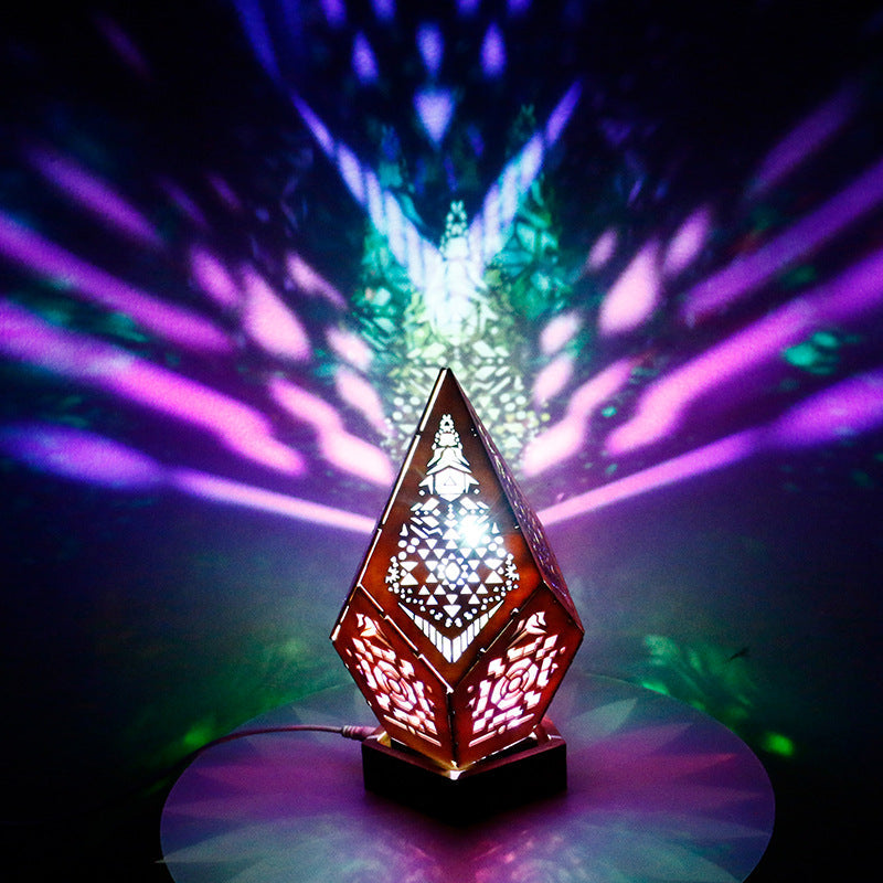 Bohemian Floor To Ceiling Mood Lights And Starry Sky Lights Led