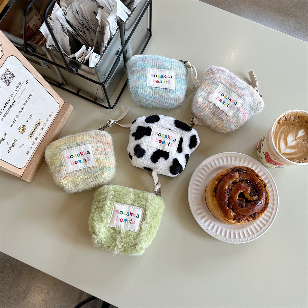 Cosbai - Mini Plush Makeup Bag