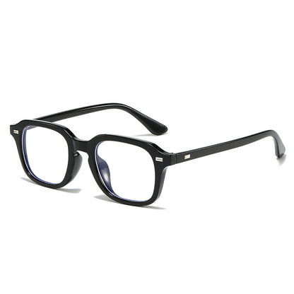 Fashion Retro Square Glasses Frame Anti-Blue Light for Adults