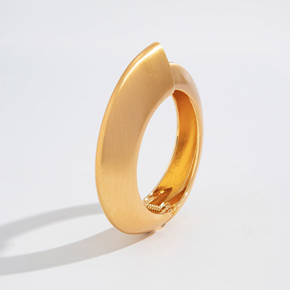 Fashionable Irregular Pleated Bracelet Set Zinc Alloy