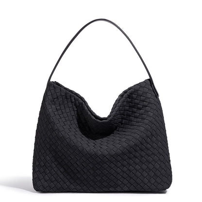 Simple Handmade Woven Large Capacity Underarm Bag