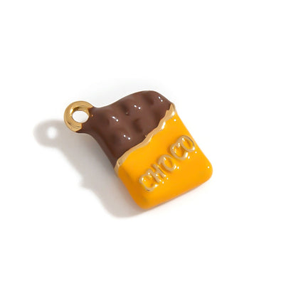 Alloy DIY Cartoon Car Pendant Droplet Decor