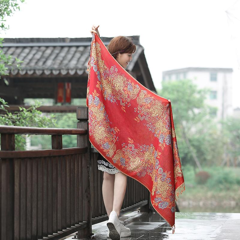 Nepal Ethnic Style Shawl Scarf