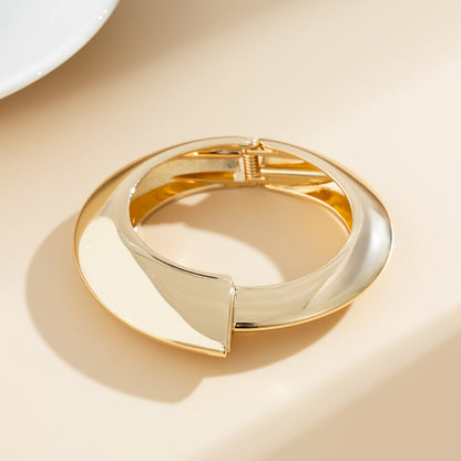 Unique Spring Bracelet Set Gold & Silver Alloy Jewelry