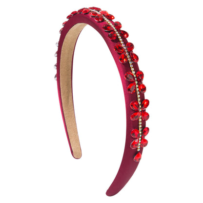 Baroque Style Rhinestone Headband Elegant Hair Accessory