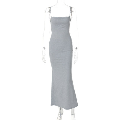 Summer Casual Chiffon Slip Dress for Women