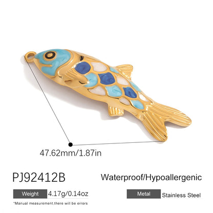 Stylish Floral Stainless Steel Necklace for Women