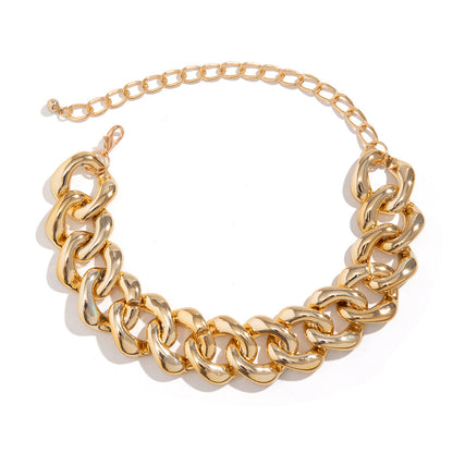 Trendy Minimalist Metal Chain Necklace For Women