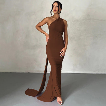 Summer New Sexy Backless Ruched Midi Dress