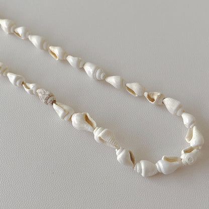 Minimalist Natural Shell Handmade Choker Necklace