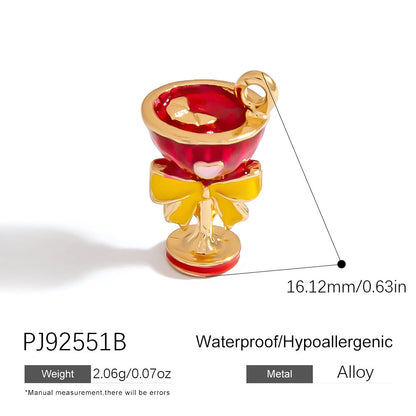 Cute Snowman Bell Pendant DIY Accessories for Festive Crafting