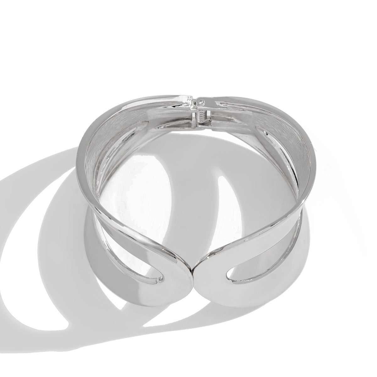 Irregular Design Spring Bracelet Set Zinc Alloy Trendy Jewelry