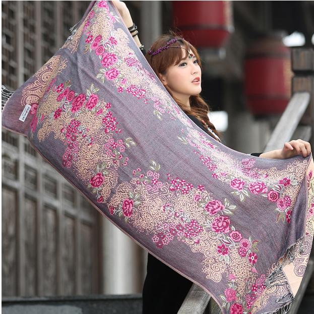 Nepal Ethnic Style Shawl Scarf