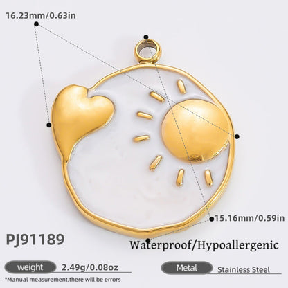 Butterfly Pendant Necklace Elegant Stainless Steel