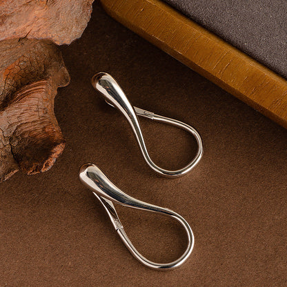 Fashionable Water Drop Earrings For Women In Gold And Silver