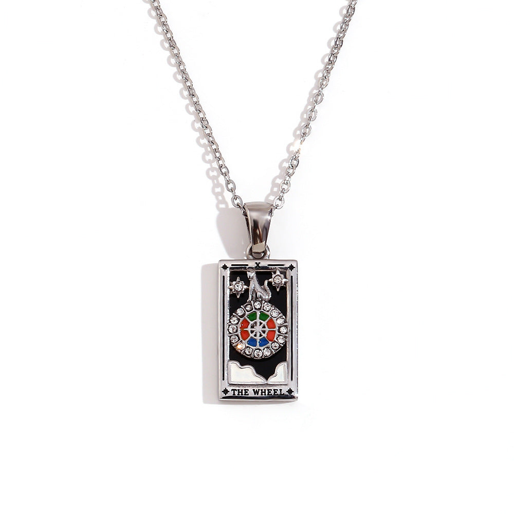 2+ Vintage Zircon Pendant Necklaces