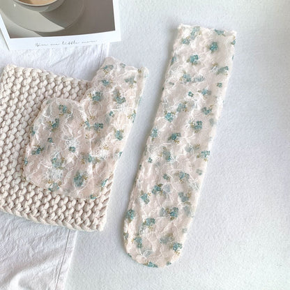 Rufia -  Garden Series Lace Loose Socks